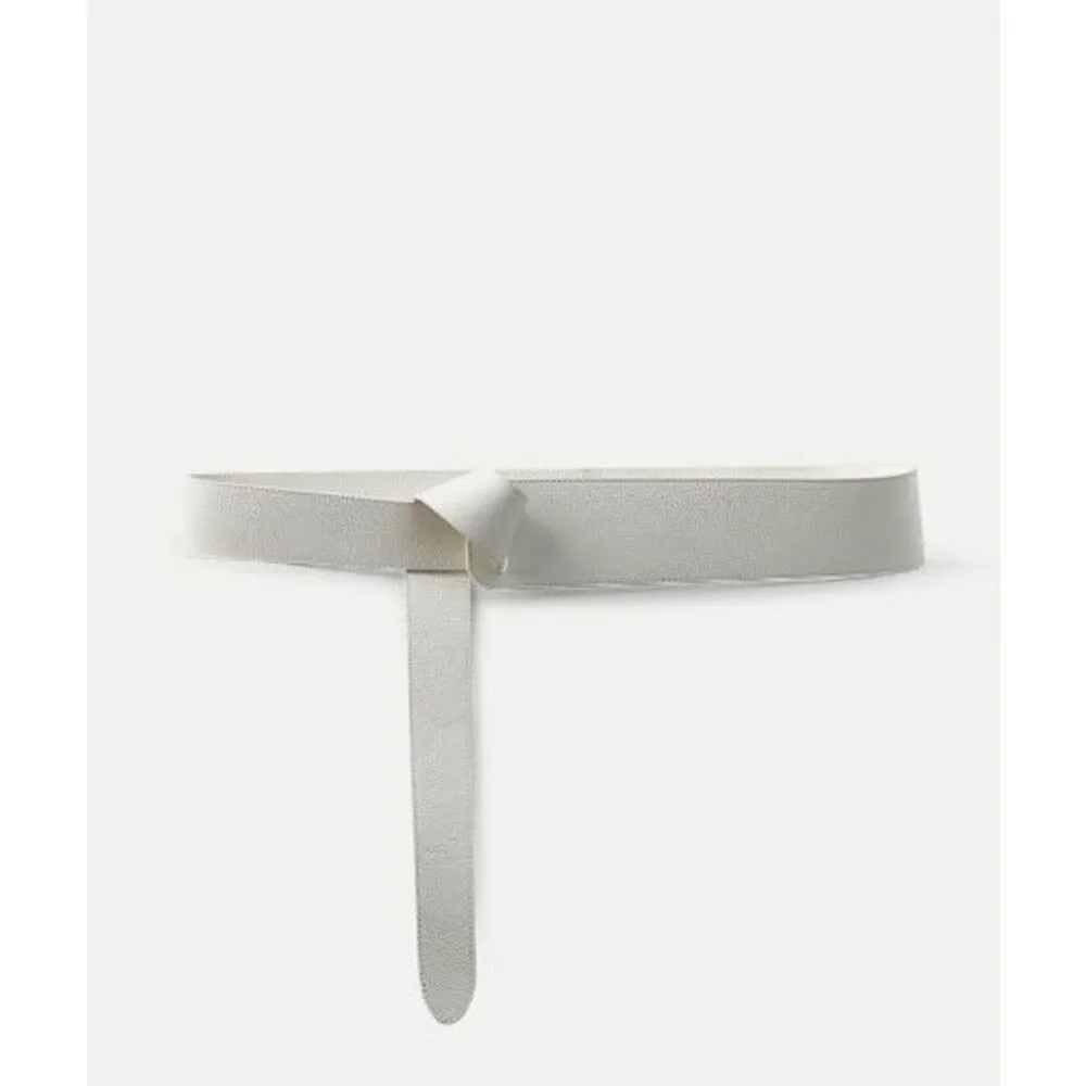 Veronica Beard x Gavazzini Londra Belt White Leather Sz M NWT NWT 198